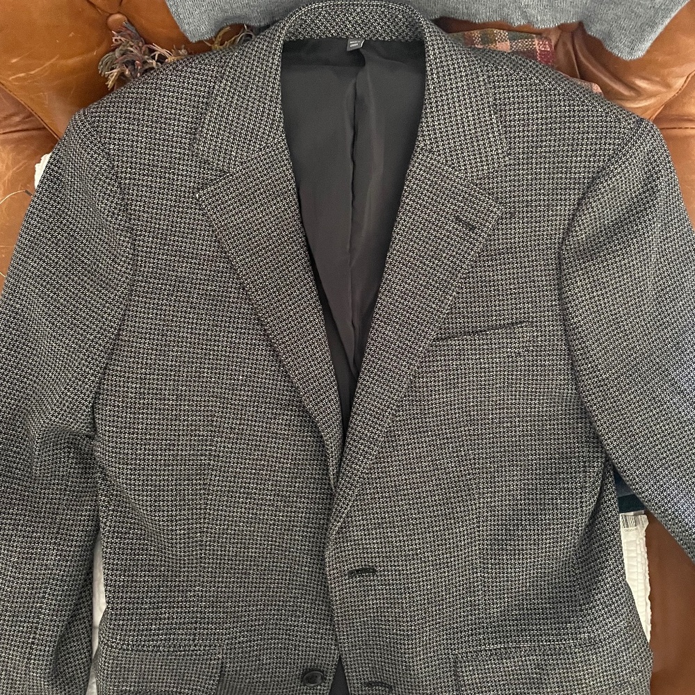 Bonobos Grey Birdseye Blazer 40R Slim